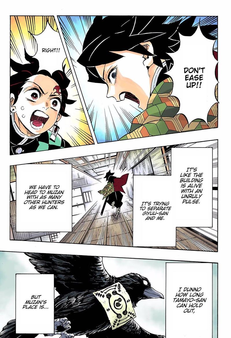 Demon Slayer: Kimetsu no Yaiba – manga in colored Chapter 144 - Page 3