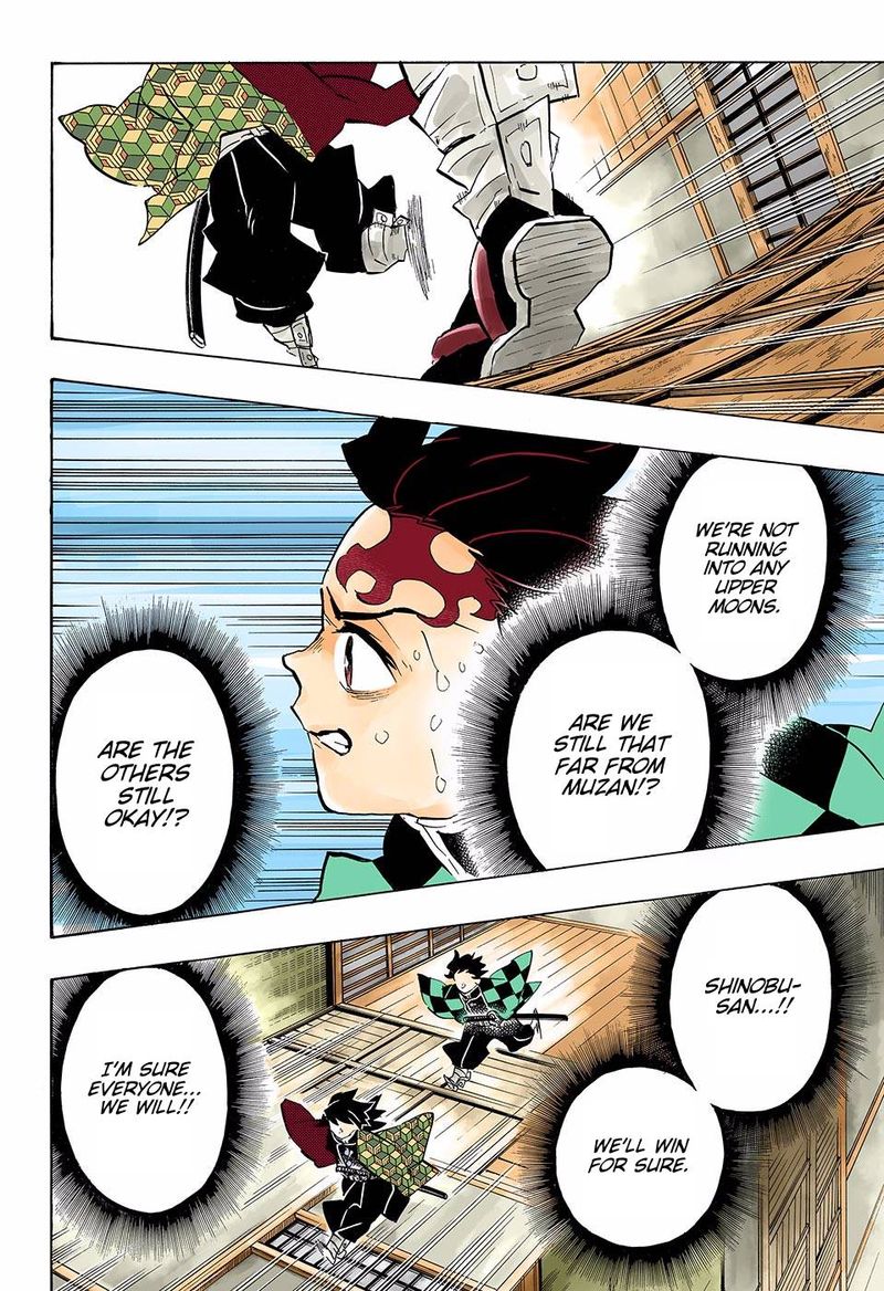 Demon Slayer: Kimetsu no Yaiba – manga in colored Chapter 146 - Page 12