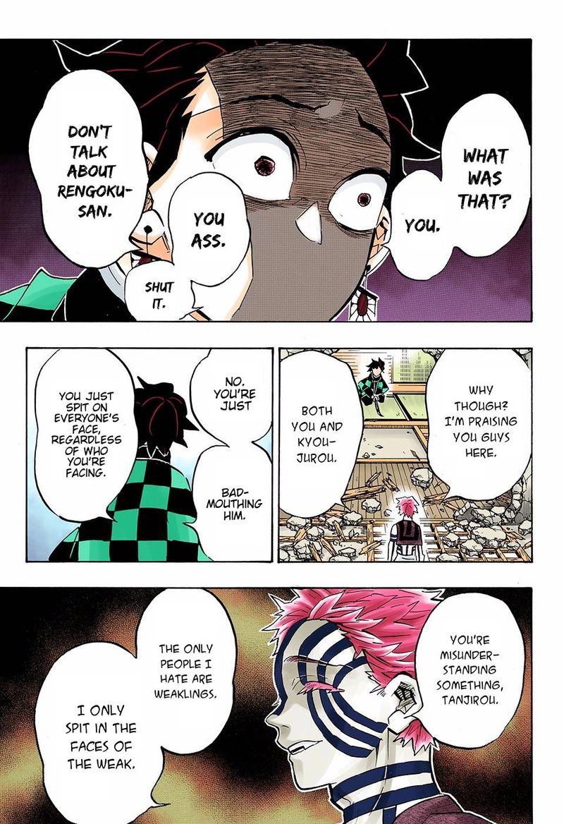 Demon Slayer: Kimetsu no Yaiba – manga in colored Chapter 148 - Page 17