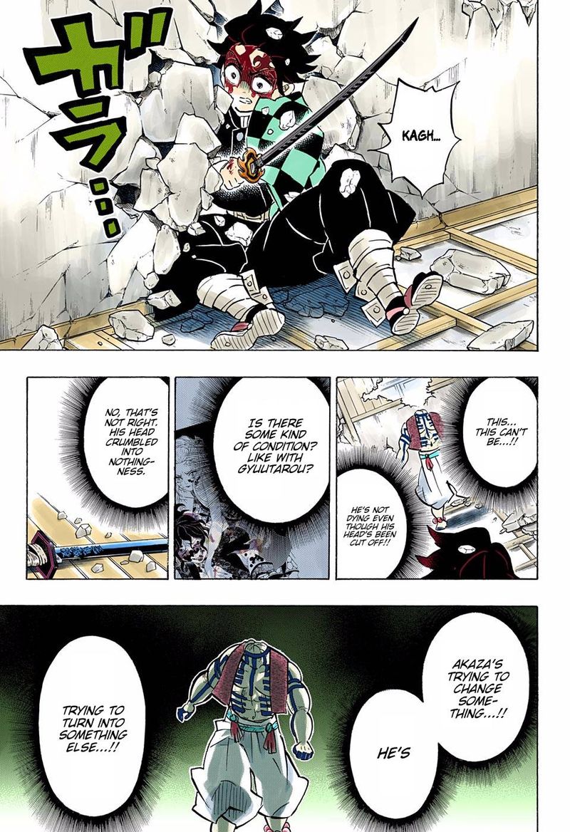 Demon Slayer: Kimetsu no Yaiba – manga in colored Chapter 153 - Page 13