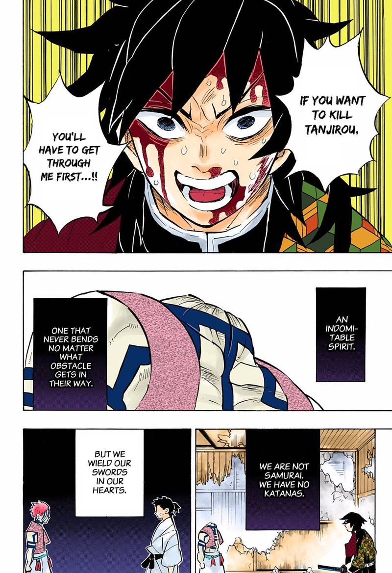 Demon Slayer: Kimetsu no Yaiba – manga in colored Chapter 153 - Page 18