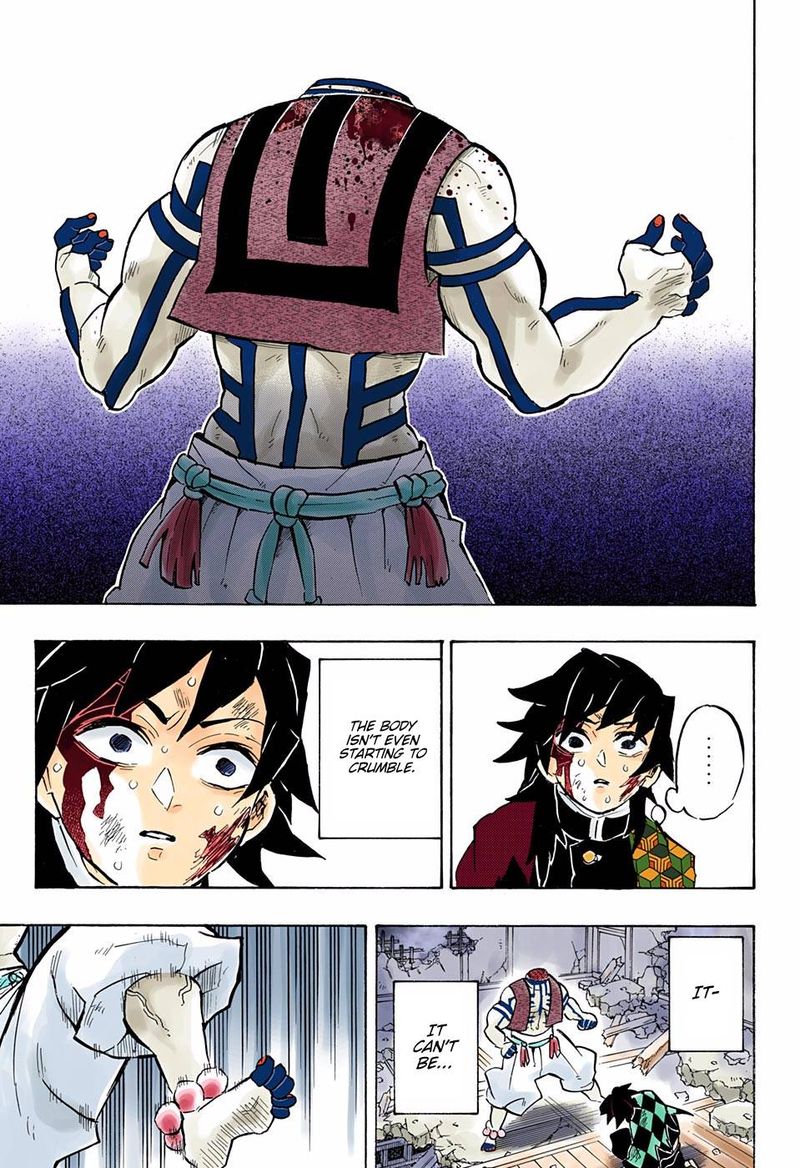 Demon Slayer: Kimetsu no Yaiba – manga in colored Chapter 153 - Page 9
