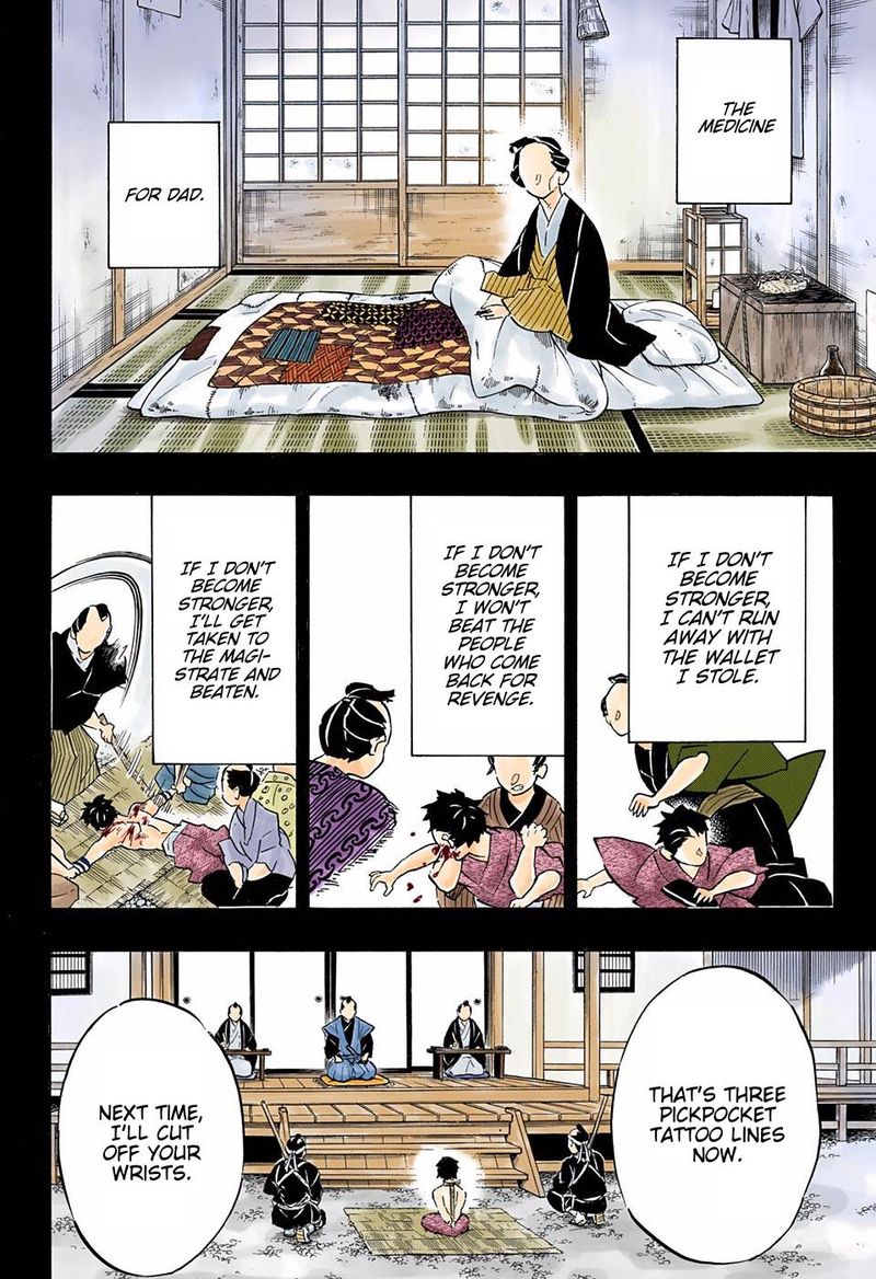 Demon Slayer: Kimetsu no Yaiba – manga in colored Chapter 154 - Page 6
