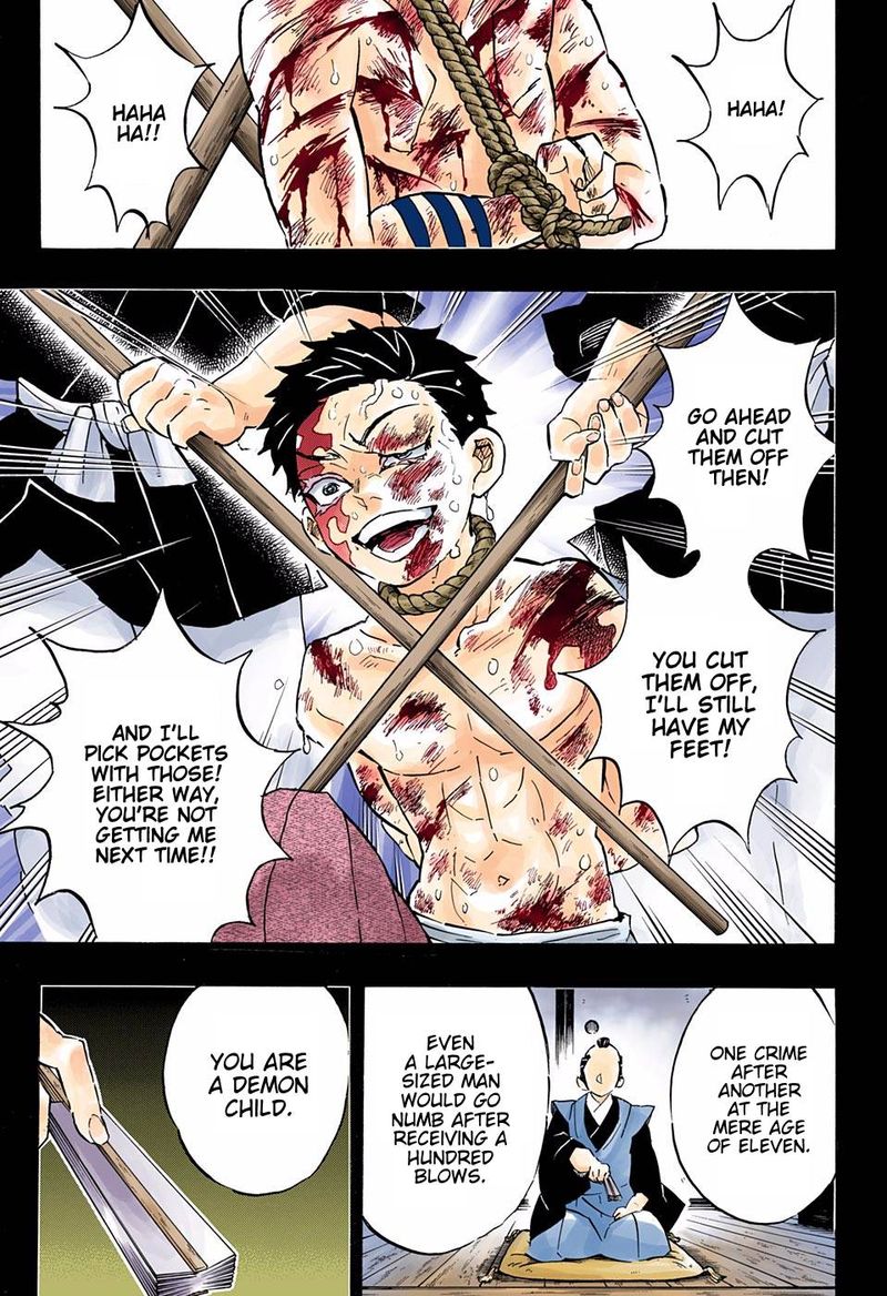 Demon Slayer: Kimetsu no Yaiba – manga in colored Chapter 154 - Page 7