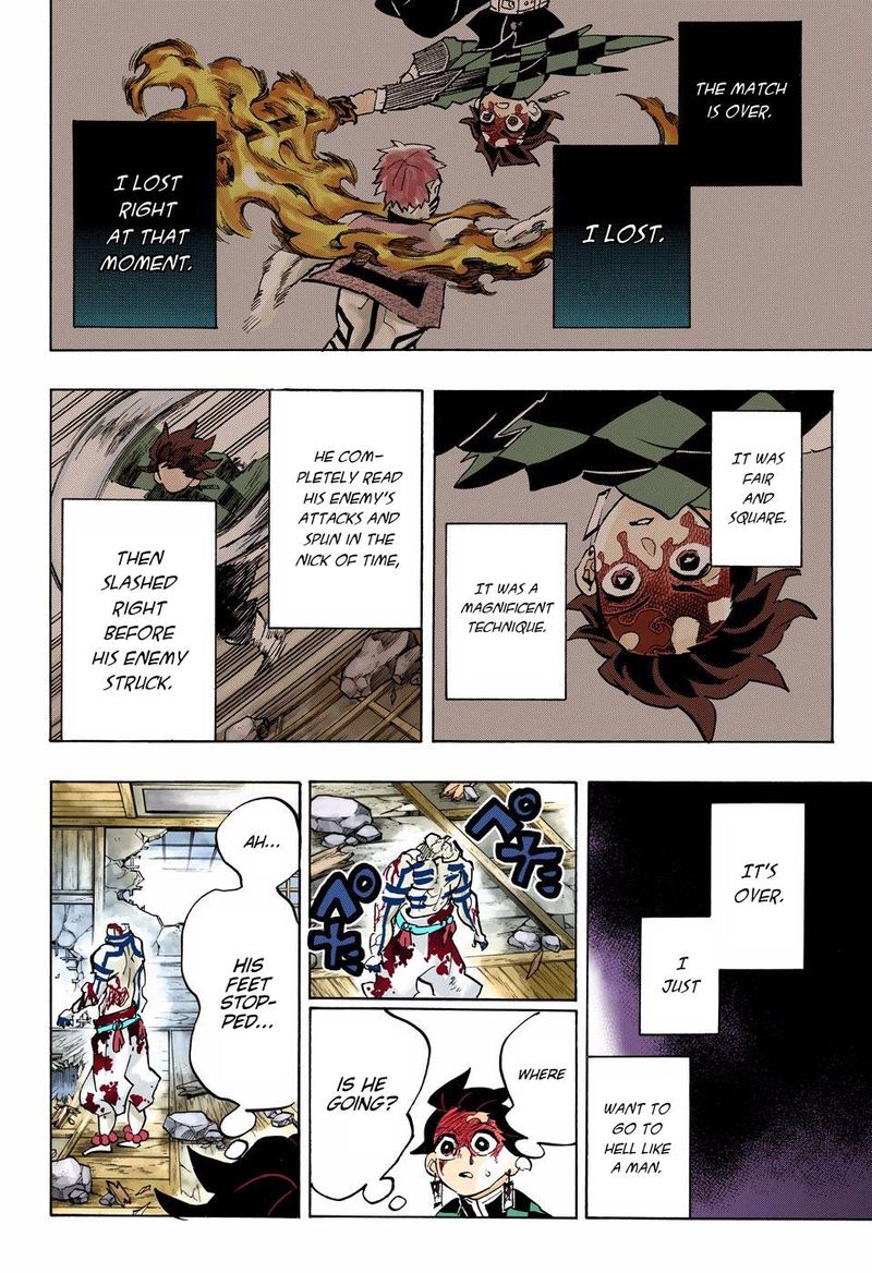 Demon Slayer: Kimetsu no Yaiba – manga in colored Chapter 156 - Page 14