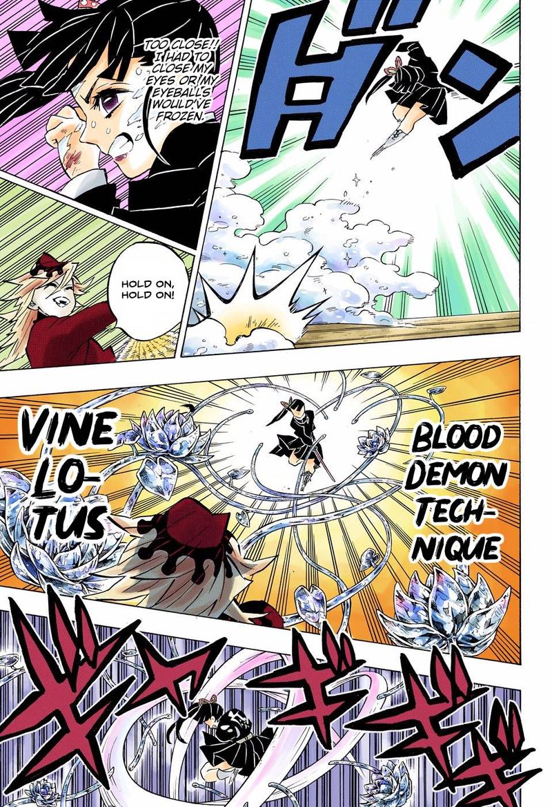 Demon Slayer: Kimetsu no Yaiba – manga in colored Chapter 158 - Page 9