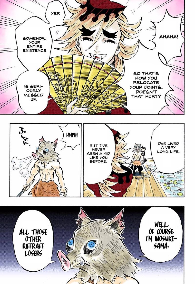 Demon Slayer: Kimetsu no Yaiba – manga in colored Chapter 159 - Page 17