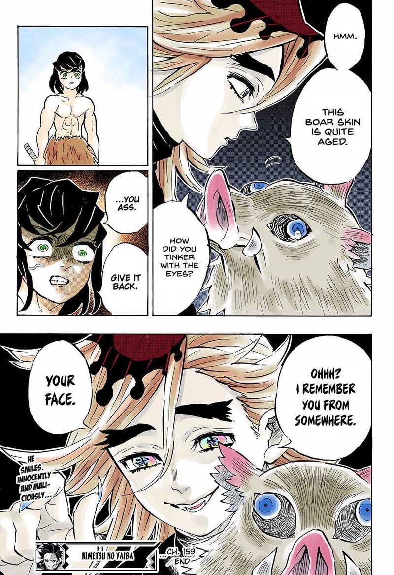 Demon Slayer: Kimetsu no Yaiba – manga in colored Chapter 159 - Page 19