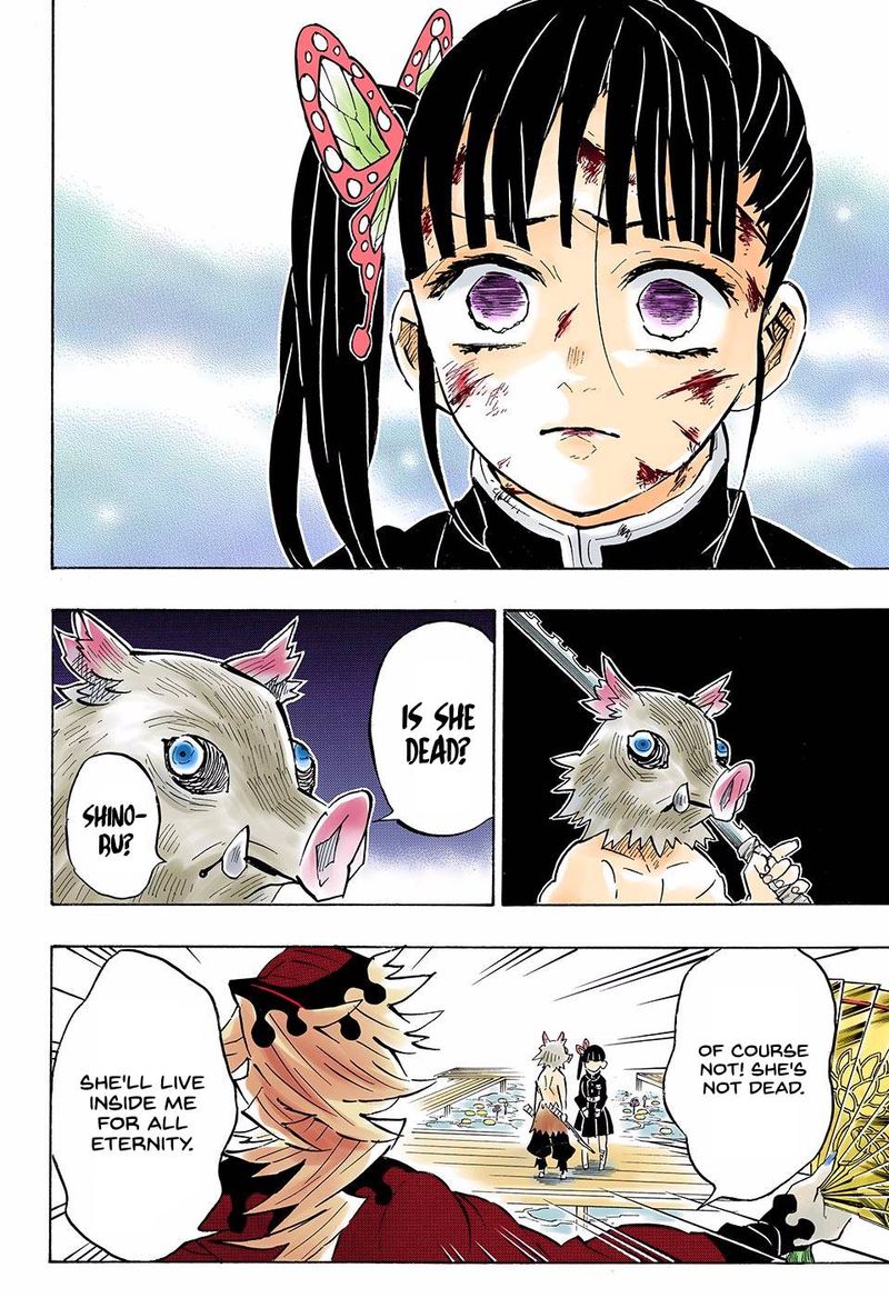 Demon Slayer: Kimetsu no Yaiba – manga in colored Chapter 159 - Page 4