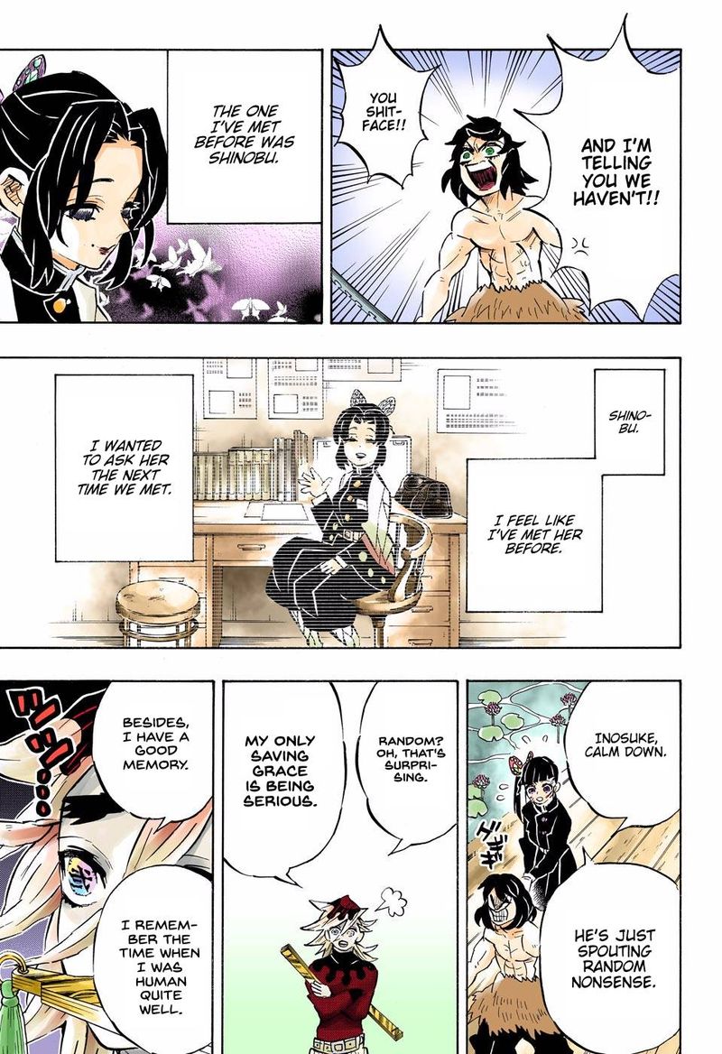 Demon Slayer: Kimetsu no Yaiba – manga in colored Chapter 160 - Page 3