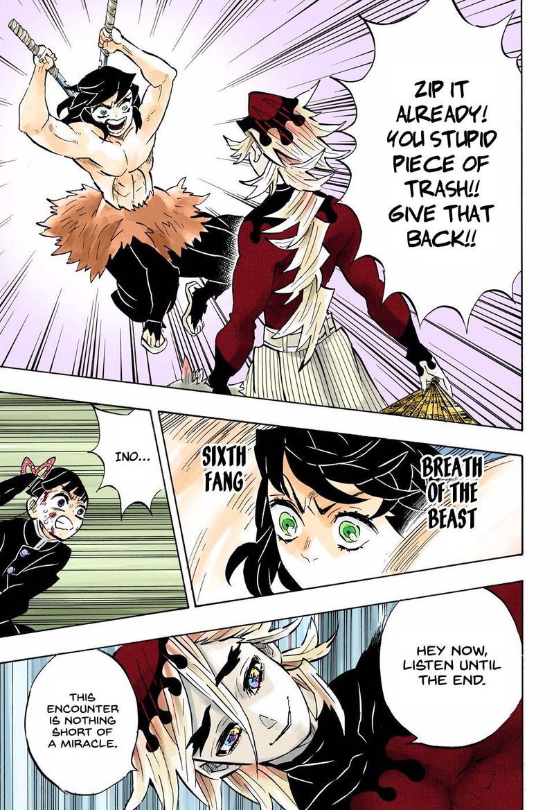 Demon Slayer: Kimetsu no Yaiba – manga in colored Chapter 160 - Page 7