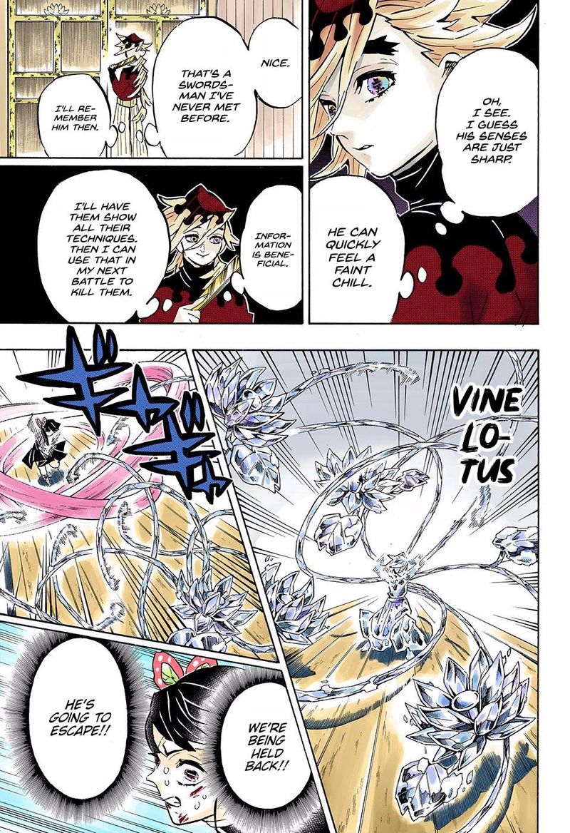 Demon Slayer: Kimetsu no Yaiba – manga in colored Chapter 161 - Page 13