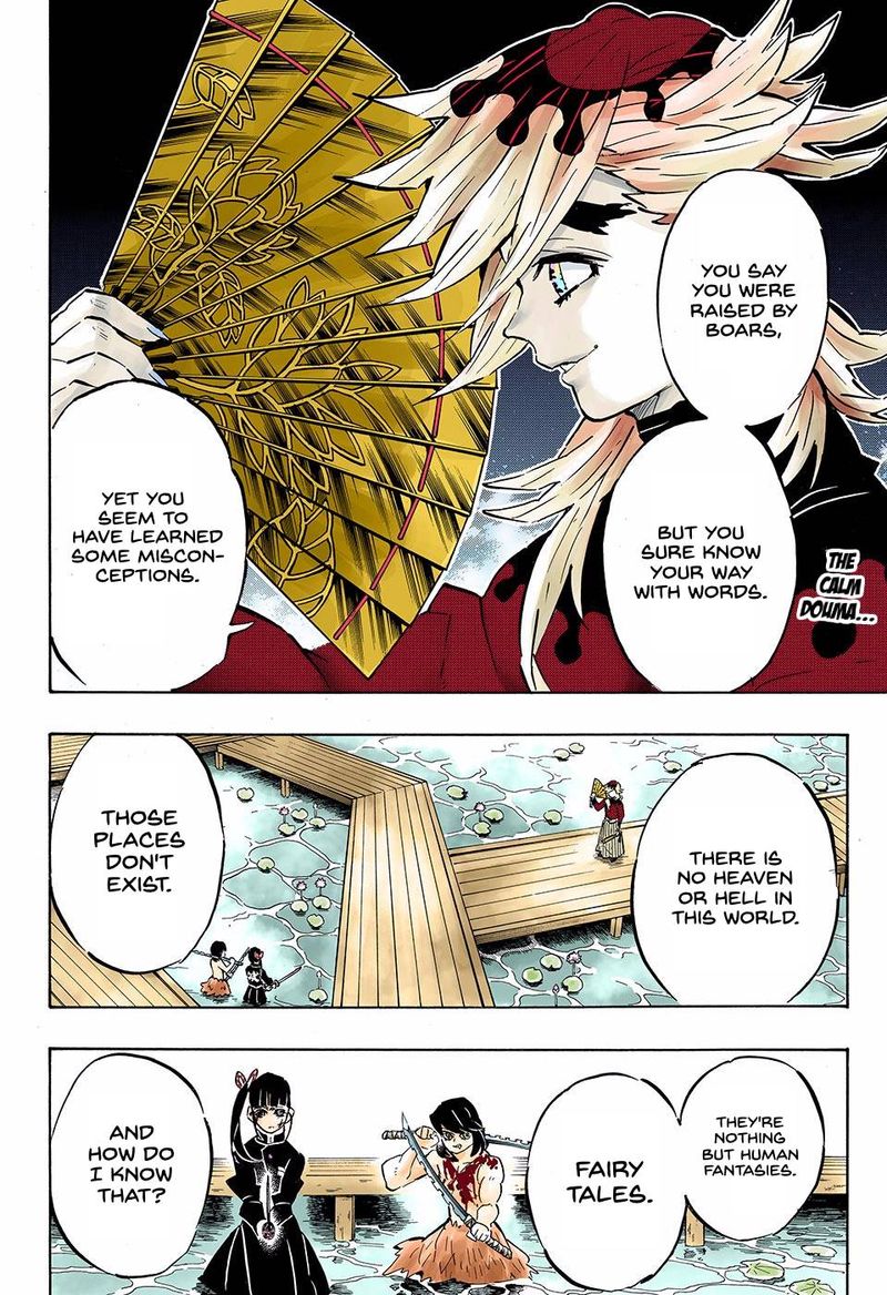Demon Slayer: Kimetsu no Yaiba – manga in colored Chapter 161 - Page 2