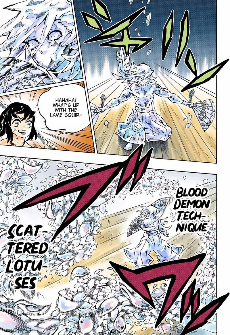 Demon Slayer: Kimetsu no Yaiba – manga in colored Chapter 161 - Page 9