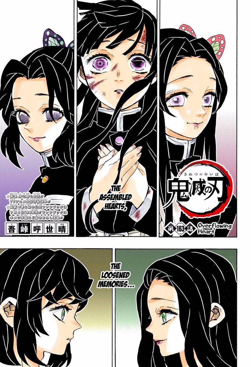 Demon Slayer: Kimetsu no Yaiba – manga in colored Chapter 163 - Page 1