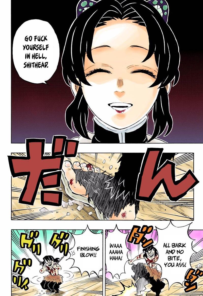 Demon Slayer: Kimetsu no Yaiba – manga in colored Chapter 163 - Page 10