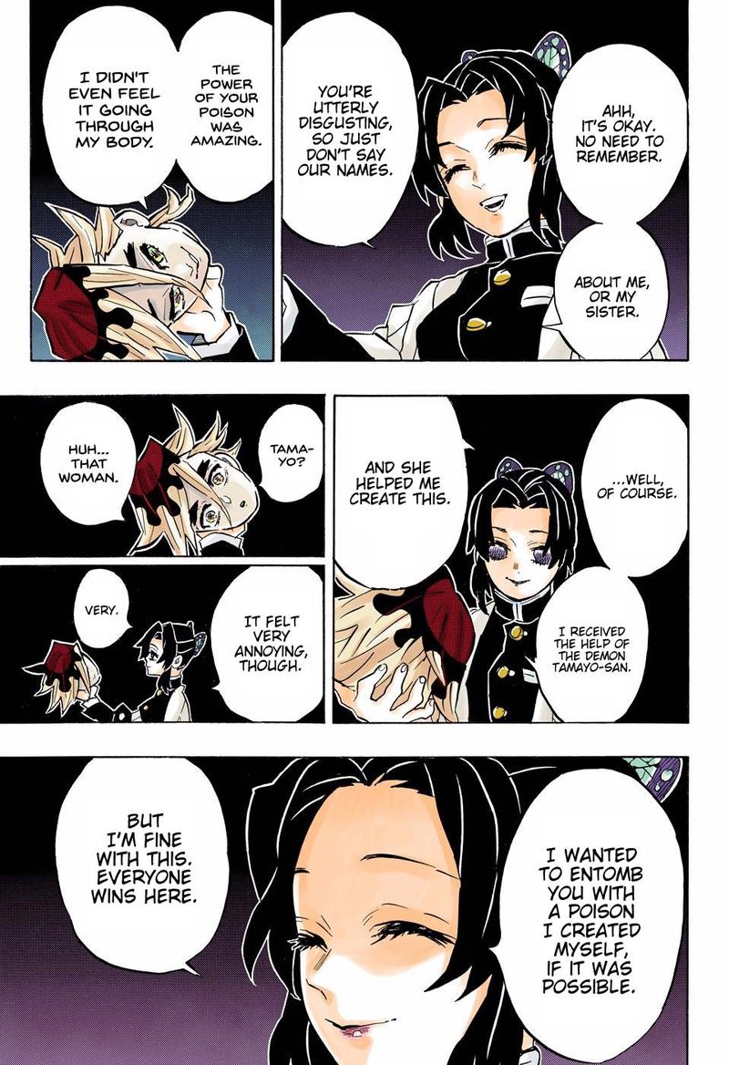 Demon Slayer: Kimetsu no Yaiba – manga in colored Chapter 163 - Page 7