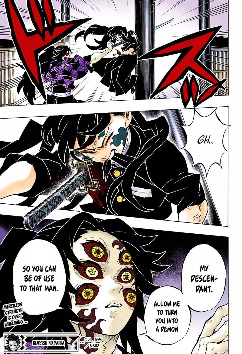 Demon Slayer: Kimetsu no Yaiba – manga in colored Chapter 165 - Page 18
