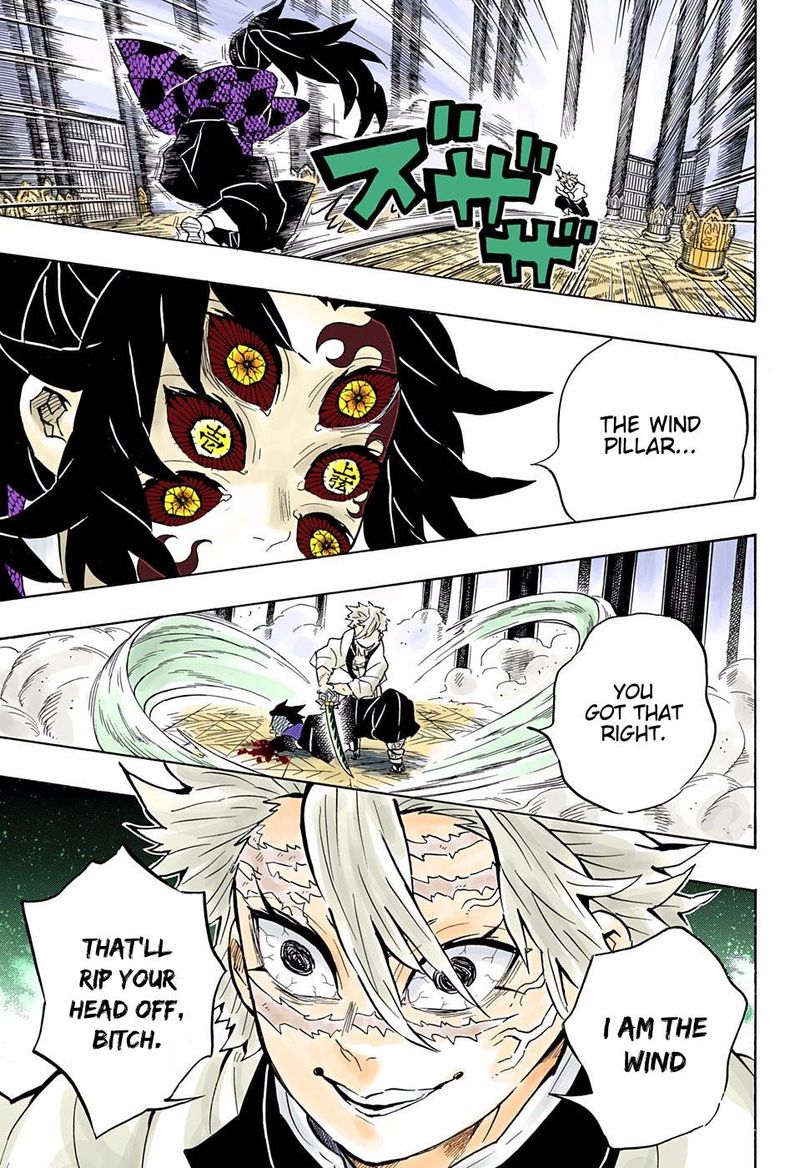 Demon Slayer: Kimetsu no Yaiba – manga in colored Chapter 166 - Page 11