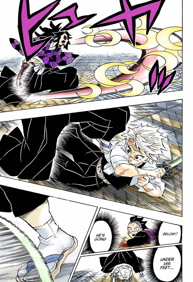 Demon Slayer: Kimetsu no Yaiba – manga in colored Chapter 166 - Page 17