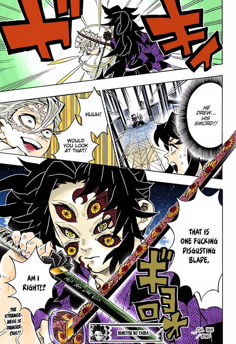 Demon Slayer: Kimetsu no Yaiba – manga in colored Chapter 166 - Page 19