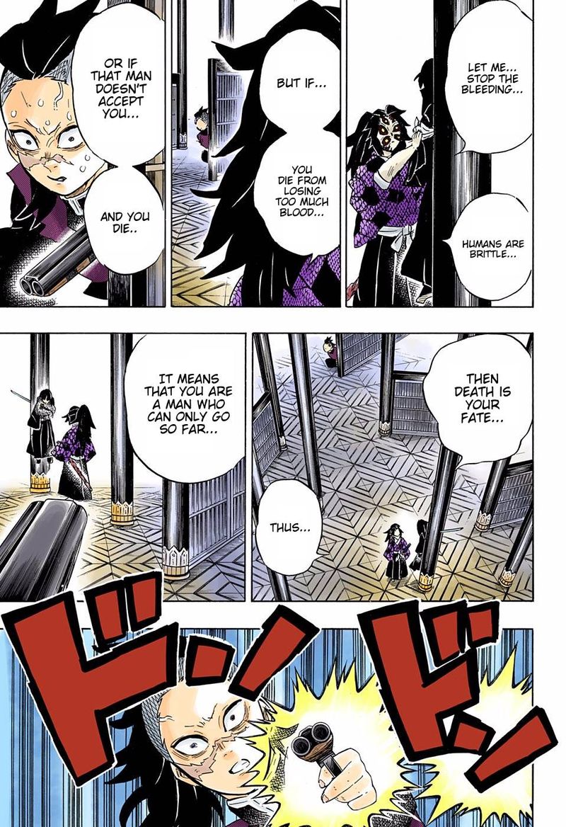 Demon Slayer: Kimetsu no Yaiba – manga in colored Chapter 166 - Page 3