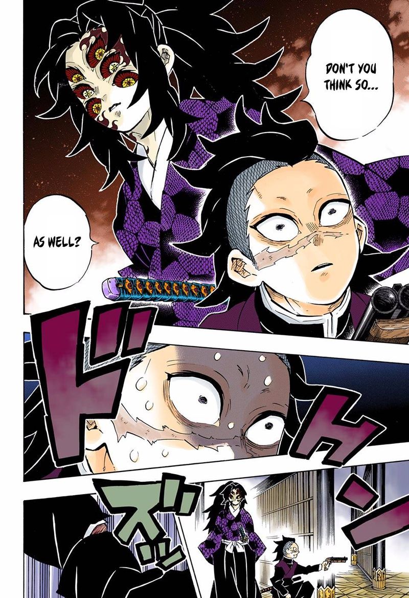 Demon Slayer: Kimetsu no Yaiba – manga in colored Chapter 166 - Page 4
