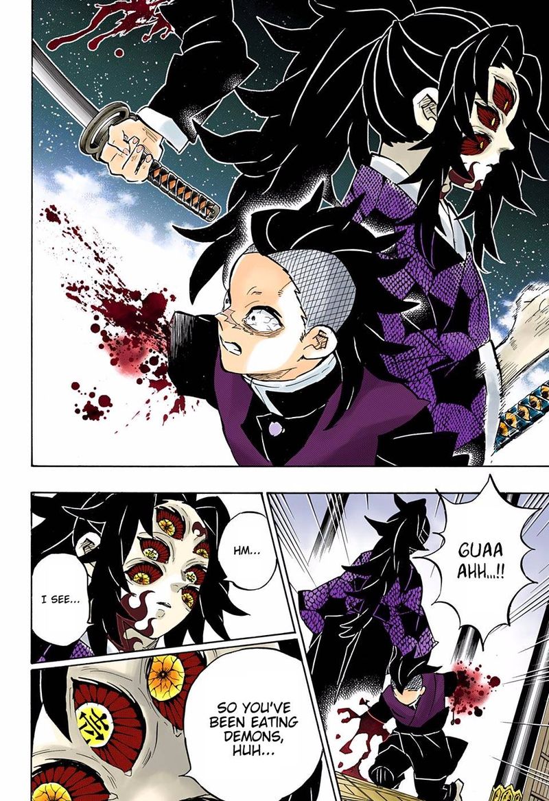 Demon Slayer: Kimetsu no Yaiba – manga in colored Chapter 166 - Page 6