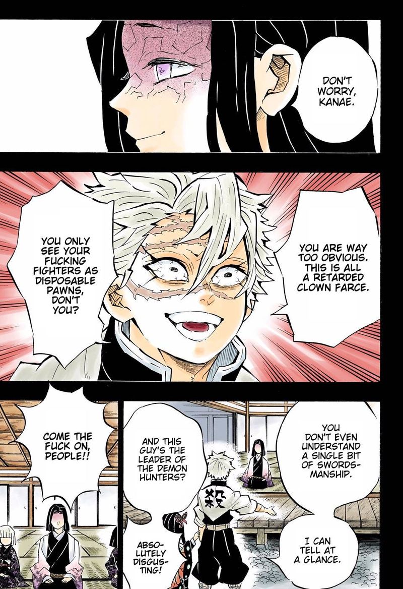 Demon Slayer: Kimetsu no Yaiba – manga in colored Chapter 168 - Page 11