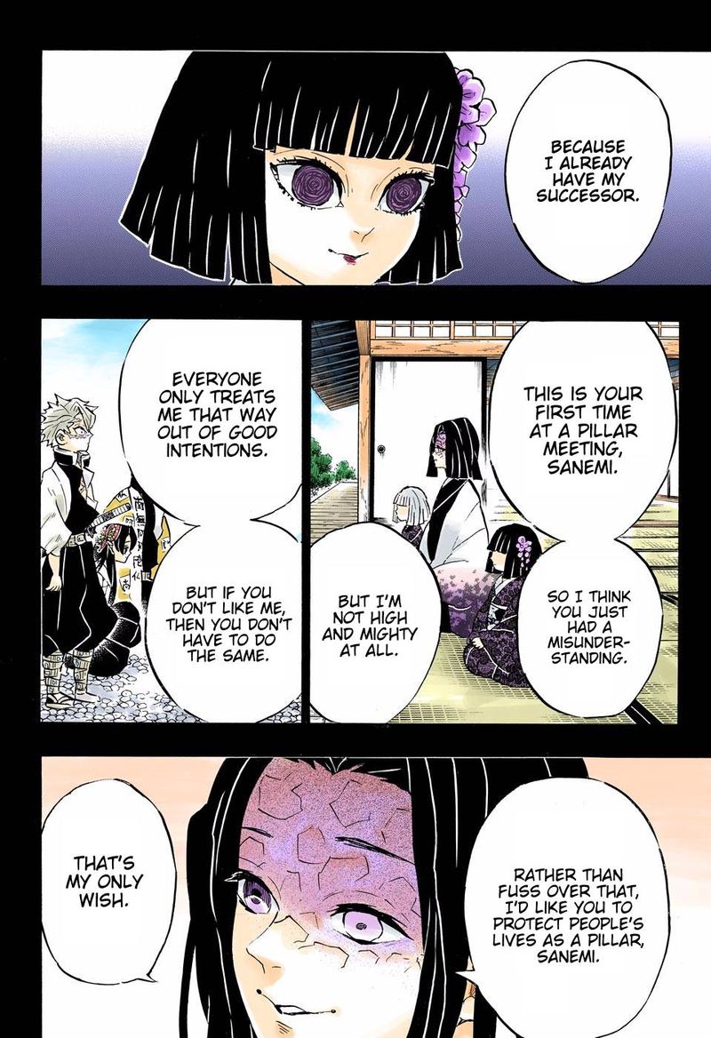 Demon Slayer: Kimetsu no Yaiba – manga in colored Chapter 168 - Page 14