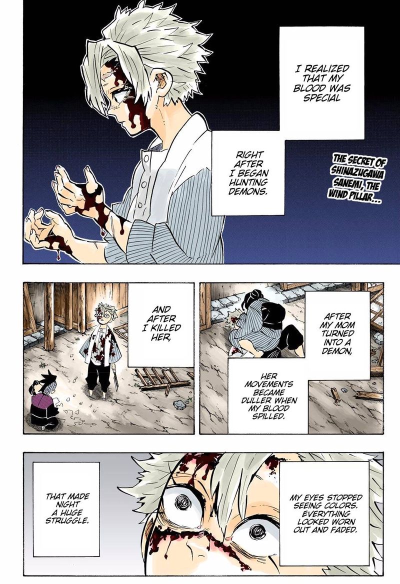 Demon Slayer: Kimetsu no Yaiba – manga in colored Chapter 168 - Page 2