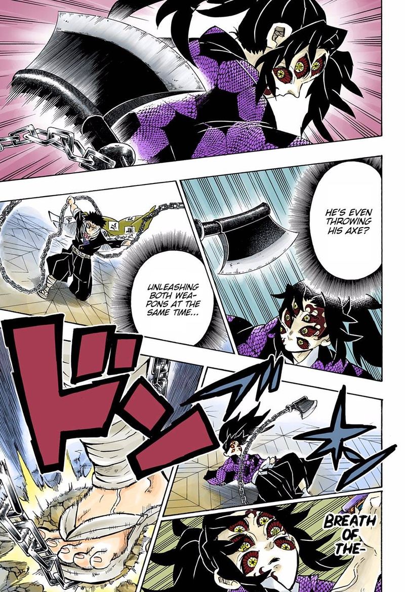 Demon Slayer: Kimetsu no Yaiba – manga in colored Chapter 169 - Page 7