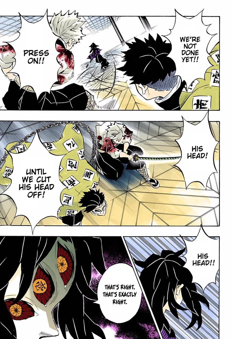 Demon Slayer: Kimetsu no Yaiba – manga in colored Chapter 171 - Page 14