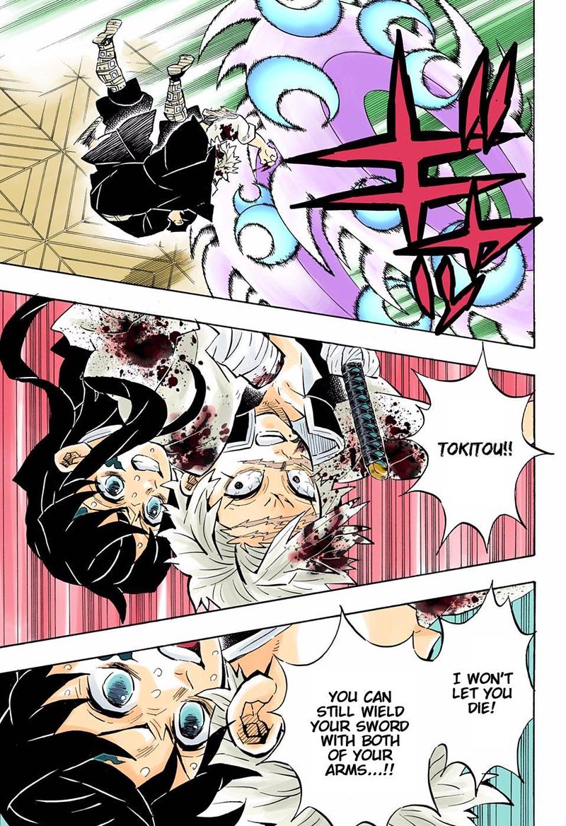 Demon Slayer: Kimetsu no Yaiba – manga in colored Chapter 172 - Page 13
