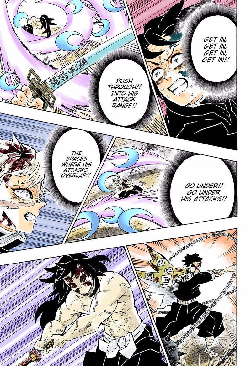 Demon Slayer: Kimetsu no Yaiba – manga in colored Chapter 173 - Page 11