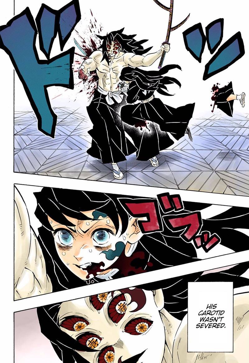 Demon Slayer: Kimetsu no Yaiba – manga in colored Chapter 173 - Page 14