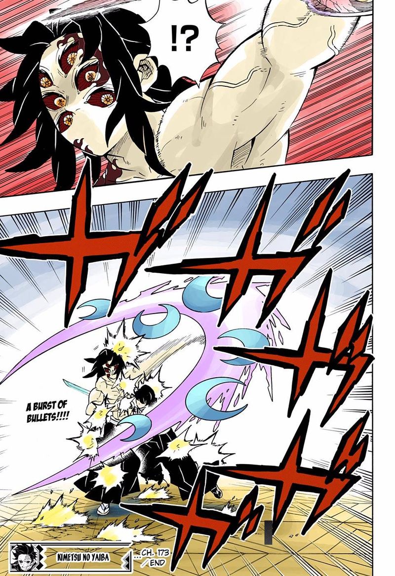Demon Slayer: Kimetsu no Yaiba – manga in colored Chapter 173 - Page 19