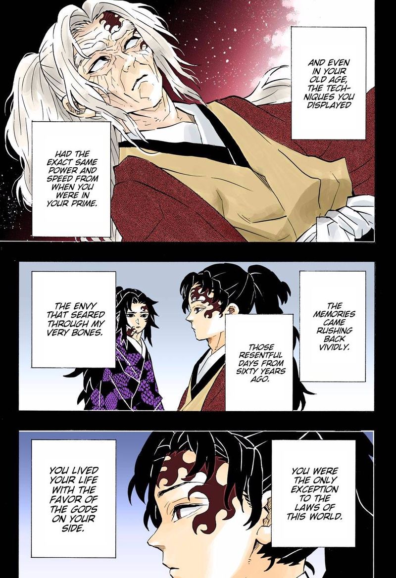 Demon Slayer: Kimetsu no Yaiba – manga in colored Chapter 174 - Page 17