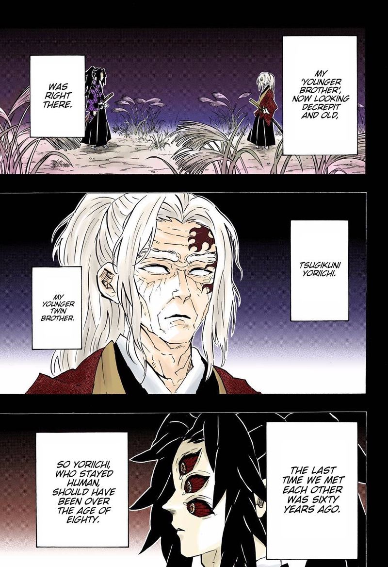 Demon Slayer: Kimetsu no Yaiba – manga in colored Chapter 174 - Page 9