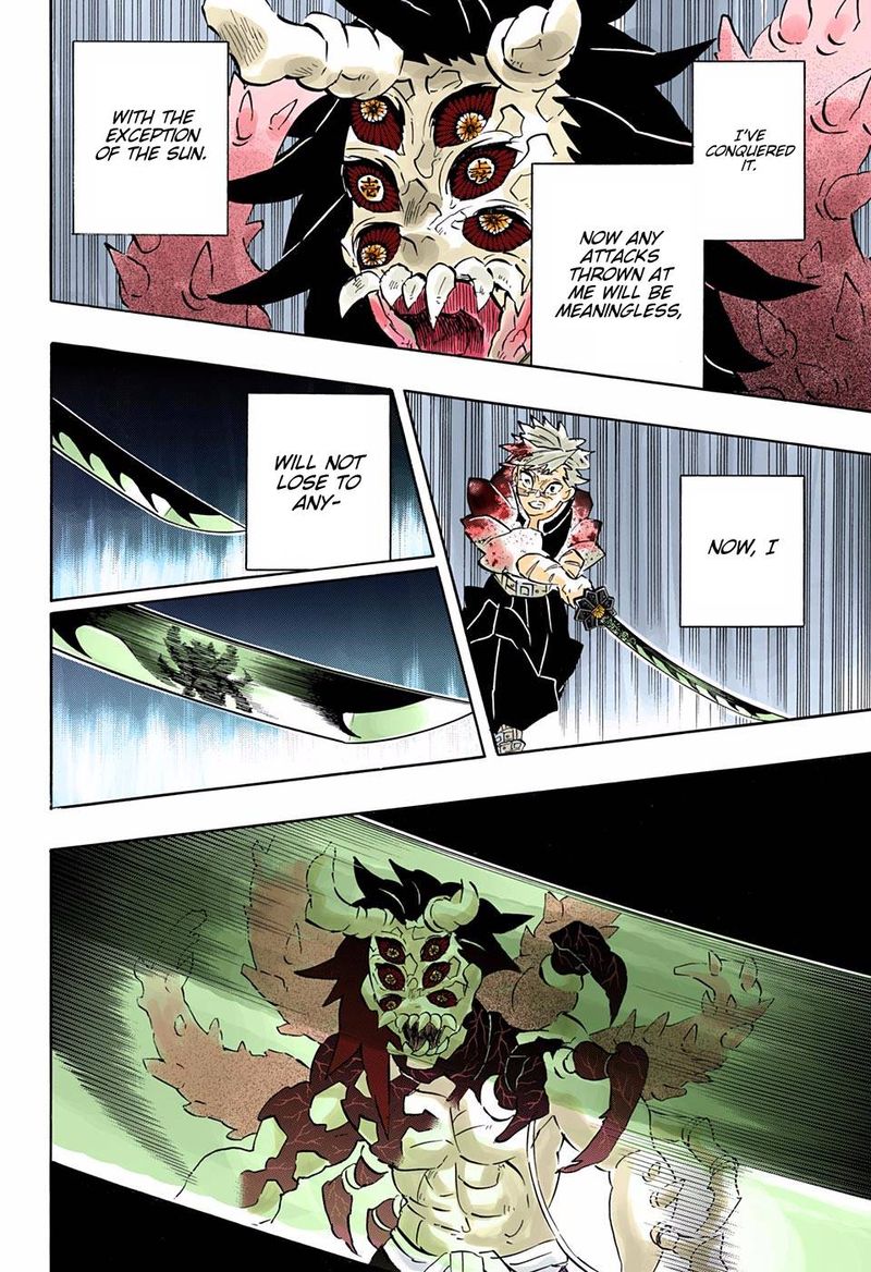 Demon Slayer: Kimetsu no Yaiba – manga in colored Chapter 176 - Page 12