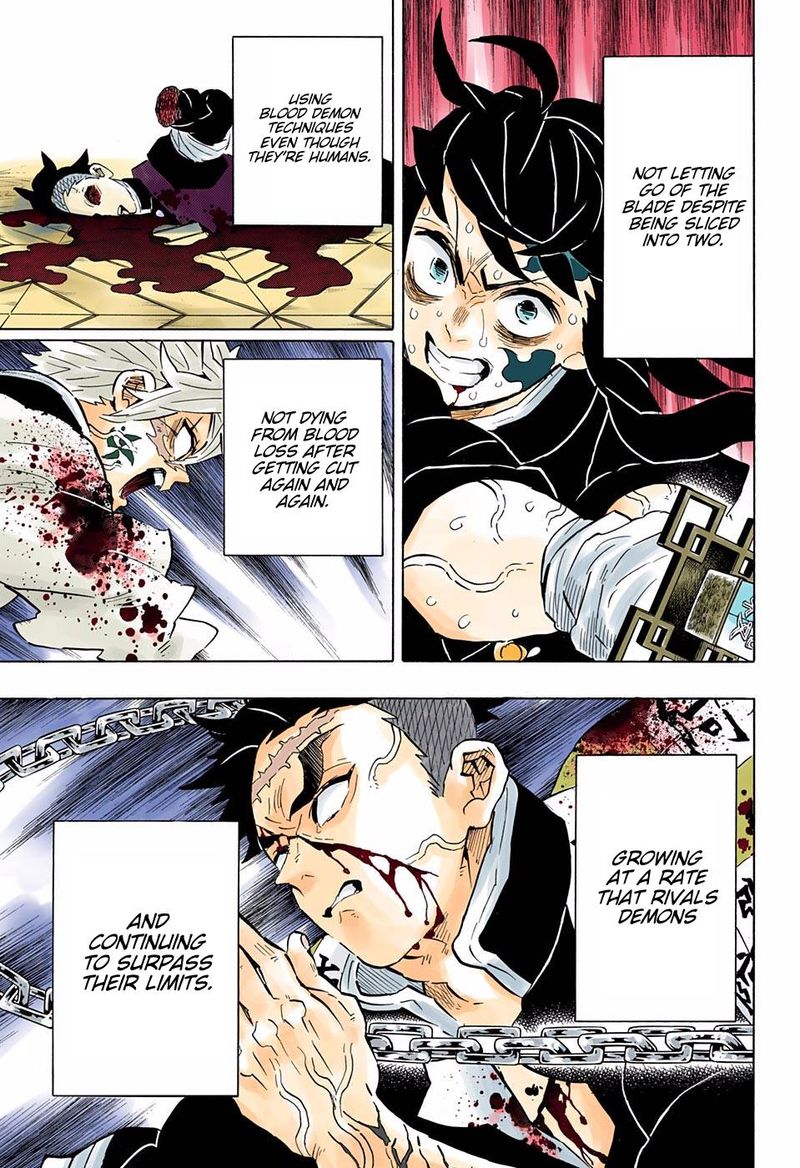 Demon Slayer: Kimetsu no Yaiba – manga in colored Chapter 176 - Page 3