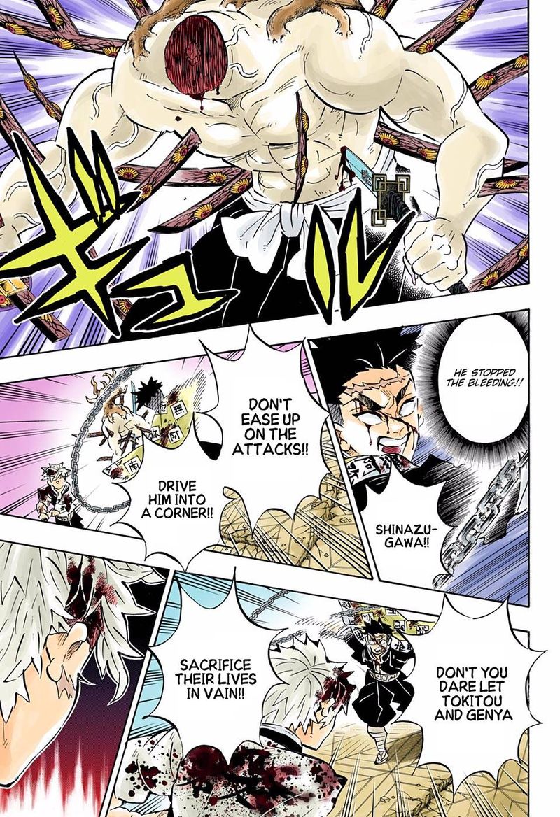 Demon Slayer: Kimetsu no Yaiba – manga in colored Chapter 176 - Page 5