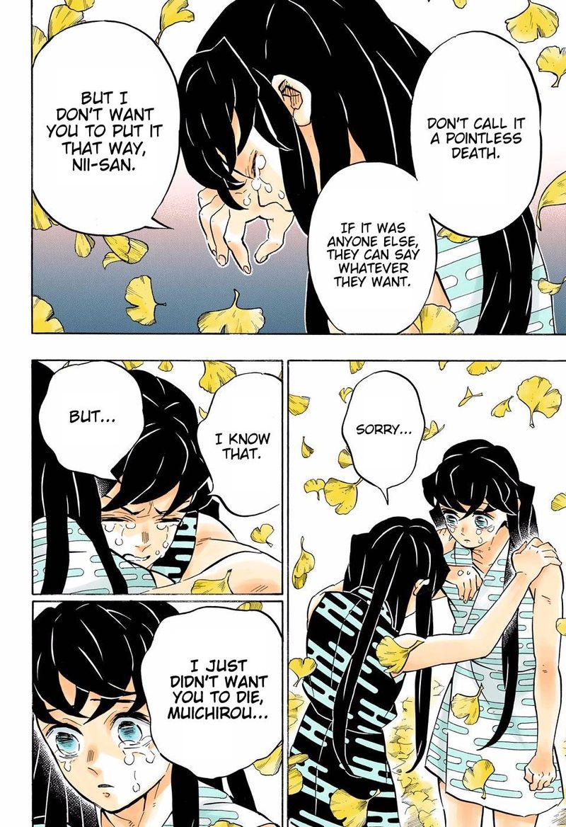 Demon Slayer: Kimetsu no Yaiba – manga in colored Chapter 179 - Page 12