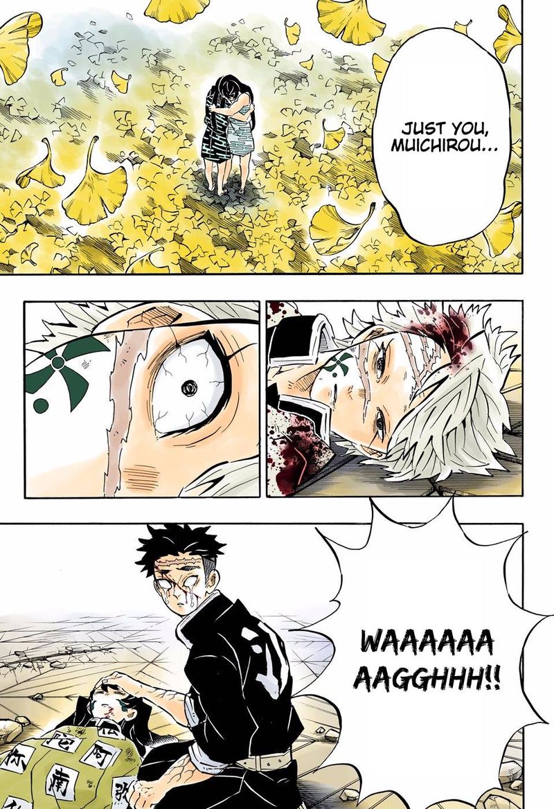 Demon Slayer: Kimetsu no Yaiba – manga in colored Chapter 179 - Page 13