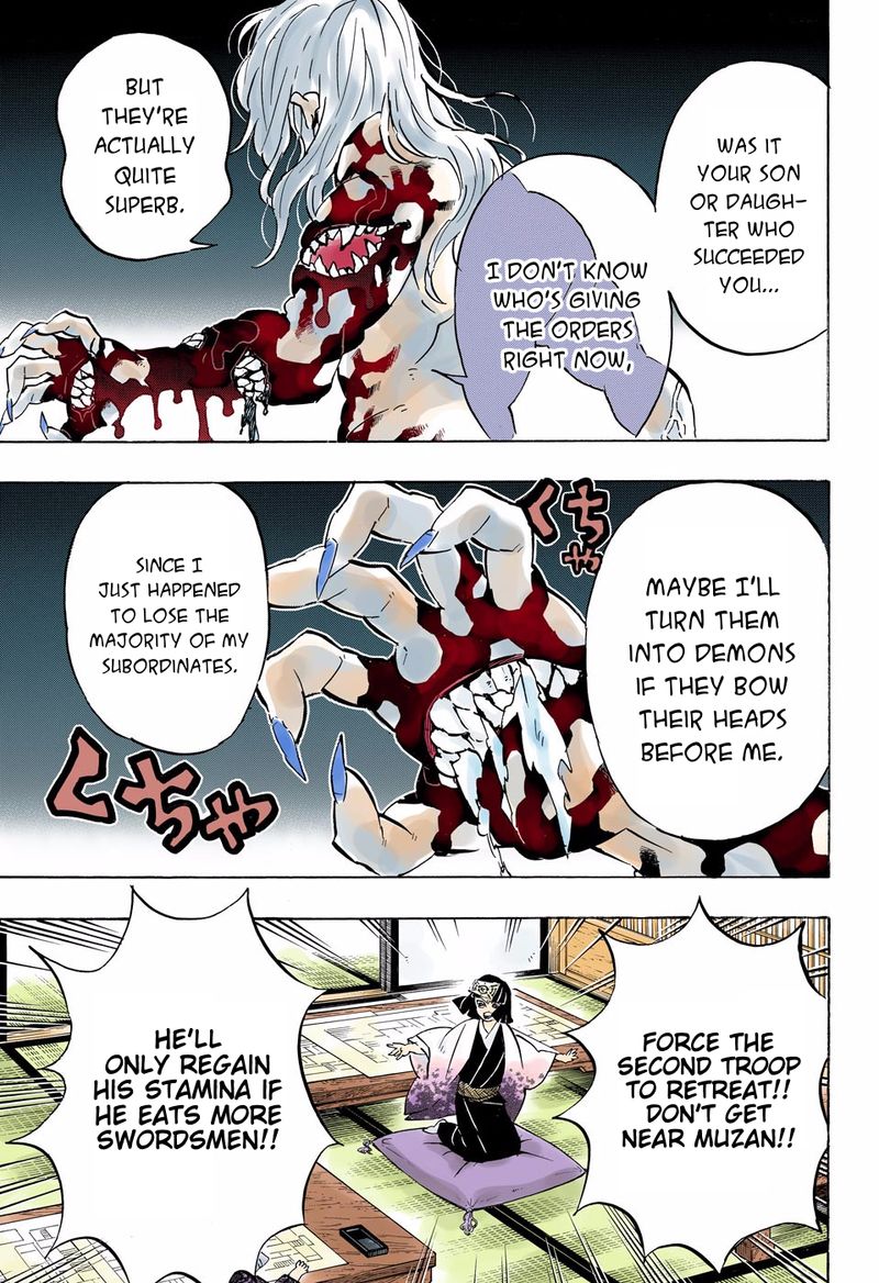 Demon Slayer: Kimetsu no Yaiba – manga in colored Chapter 180 - Page 13