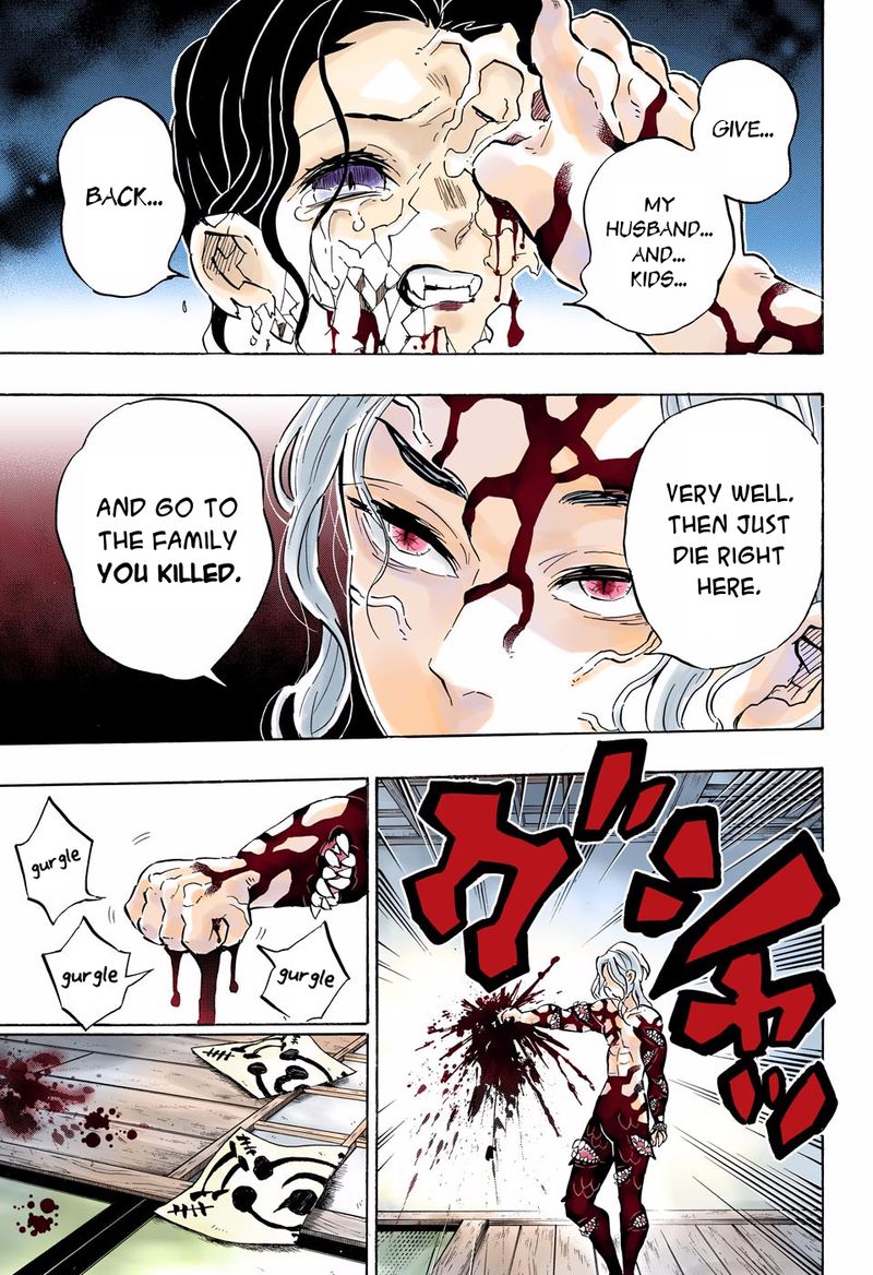Demon Slayer: Kimetsu no Yaiba – manga in colored Chapter 180 - Page 15