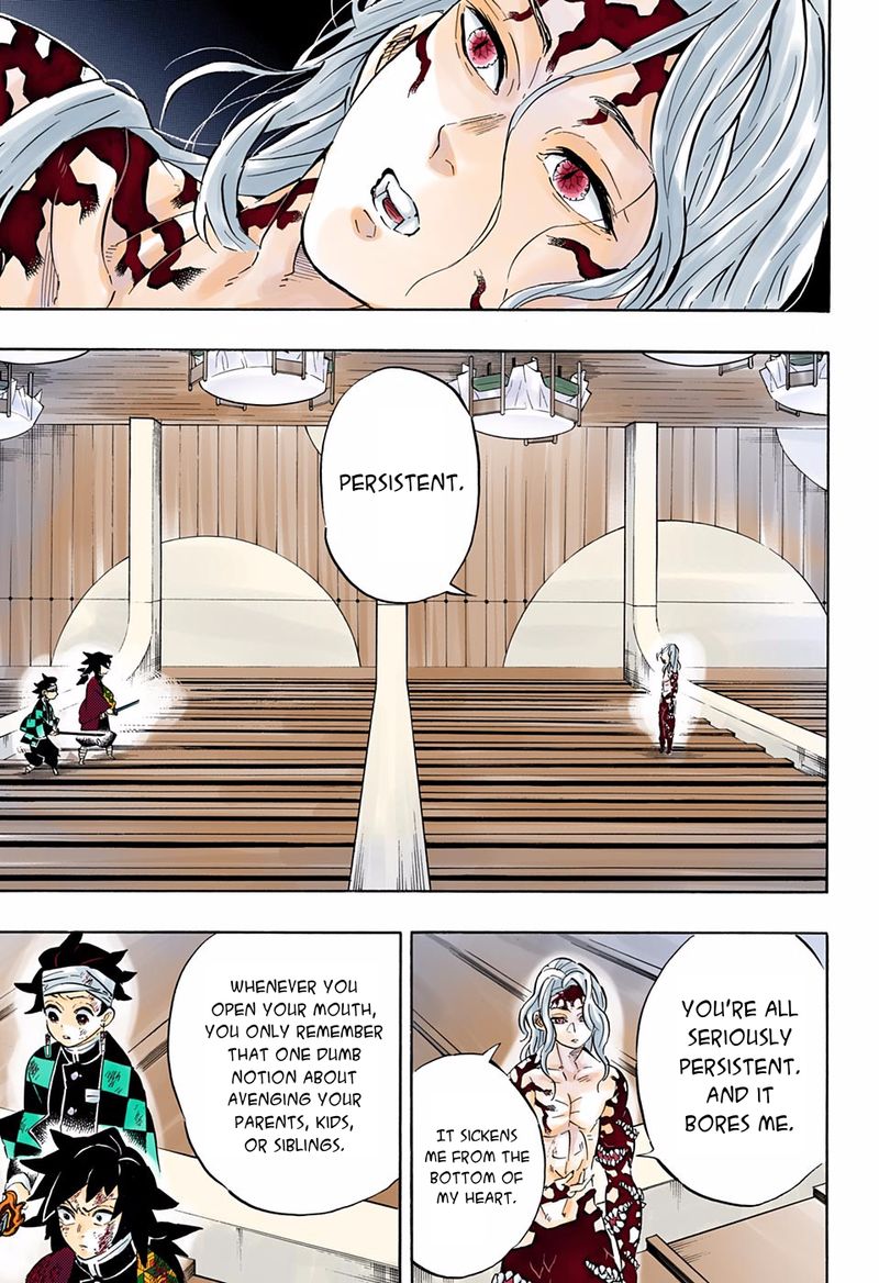 Demon Slayer: Kimetsu no Yaiba – manga in colored Chapter 181 - Page 14