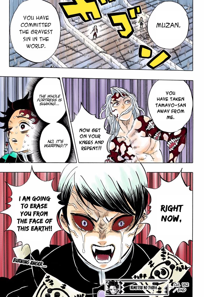 Demon Slayer: Kimetsu no Yaiba – manga in colored Chapter 182 - Page 24