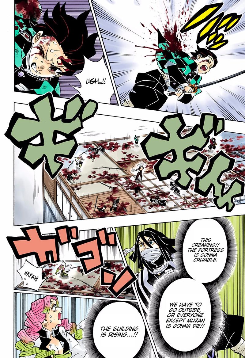 Demon Slayer: Kimetsu no Yaiba – manga in colored Chapter 183 - Page 16