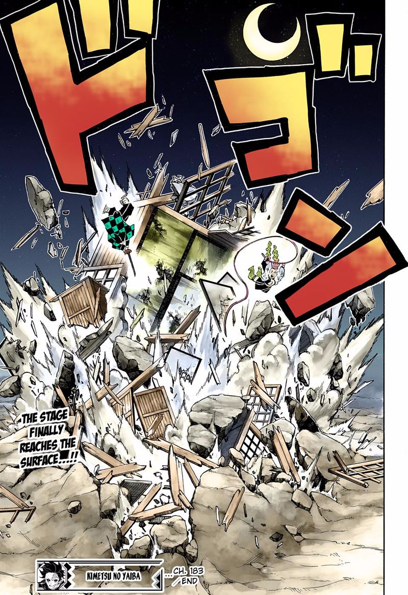 Demon Slayer: Kimetsu no Yaiba – manga in colored Chapter 183 - Page 19